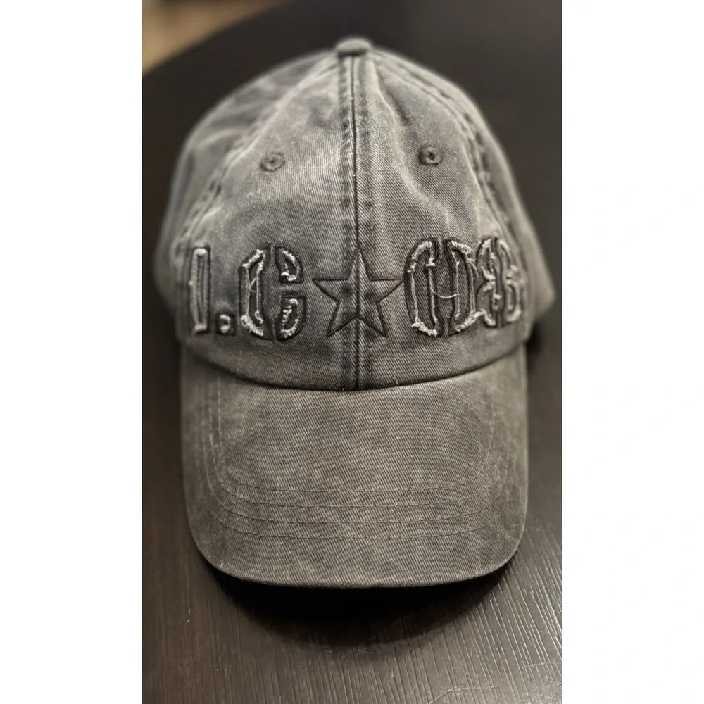 Lee Cooper Distressed Washed Gray With 
